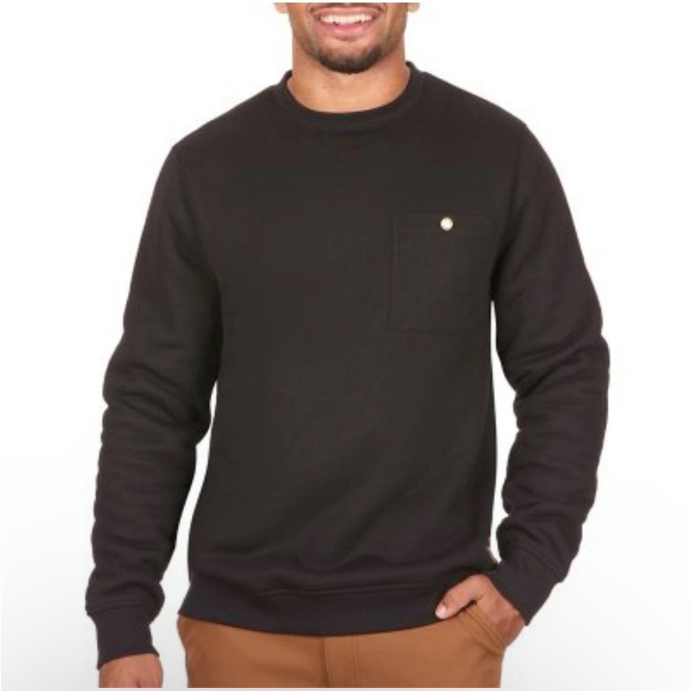 Coleman | Sherpa Lined Men's Long Sleeve Comfort Fit Secure Chest Pocket Crew L‎